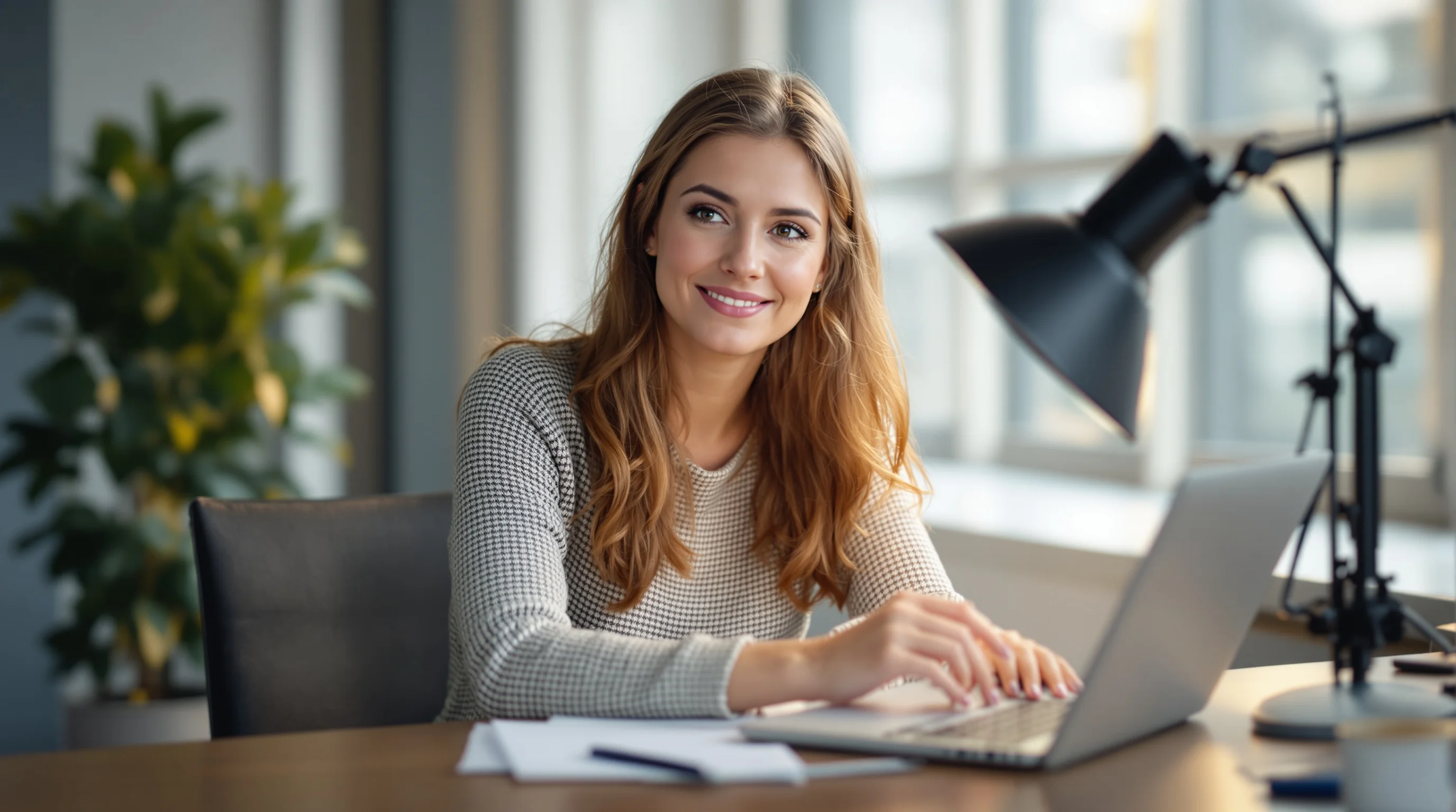 Illustration: Bewerber bereitet sich auf Vorstellungsgespräch vor